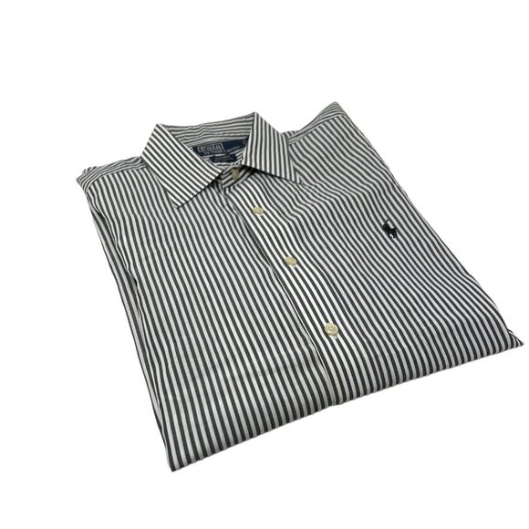 Ralph Lauren Men's Striped Dress Shirt - Size 16 -‎ 34/35 - Picture 3 of 7